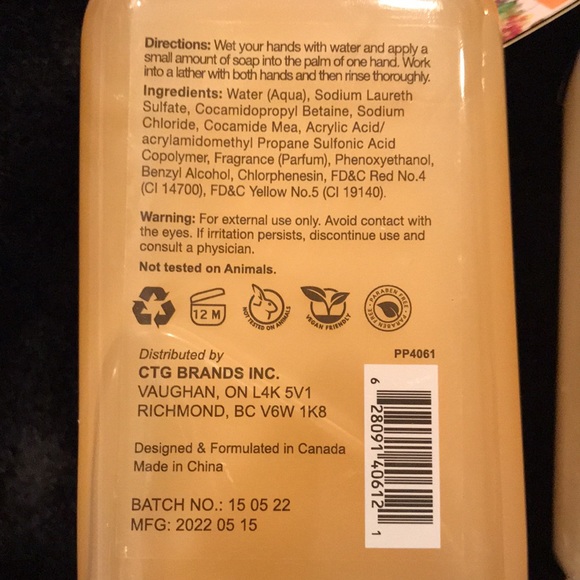 Pure passion Thankful + Blessed hand soap & hand lotion - Picture 4 of 5